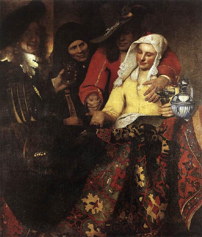 Jan Vermeer The Procuress Germany oil painting art